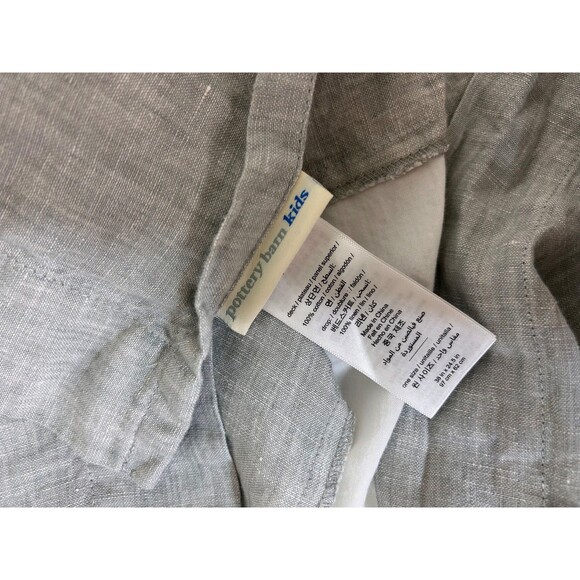 Pottery Barn Kids Bed Crib Skirt 28” x 52” Inch & 11"Drop Multicolor Embroidered - Picture 7 of 11